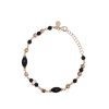 Best Alisei Gioielli Bracciale Onice/Agata Ed Ematite Con Zirconi