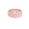 New Alisei Gioielli Anello Fedina Grande Argento 925 Rose