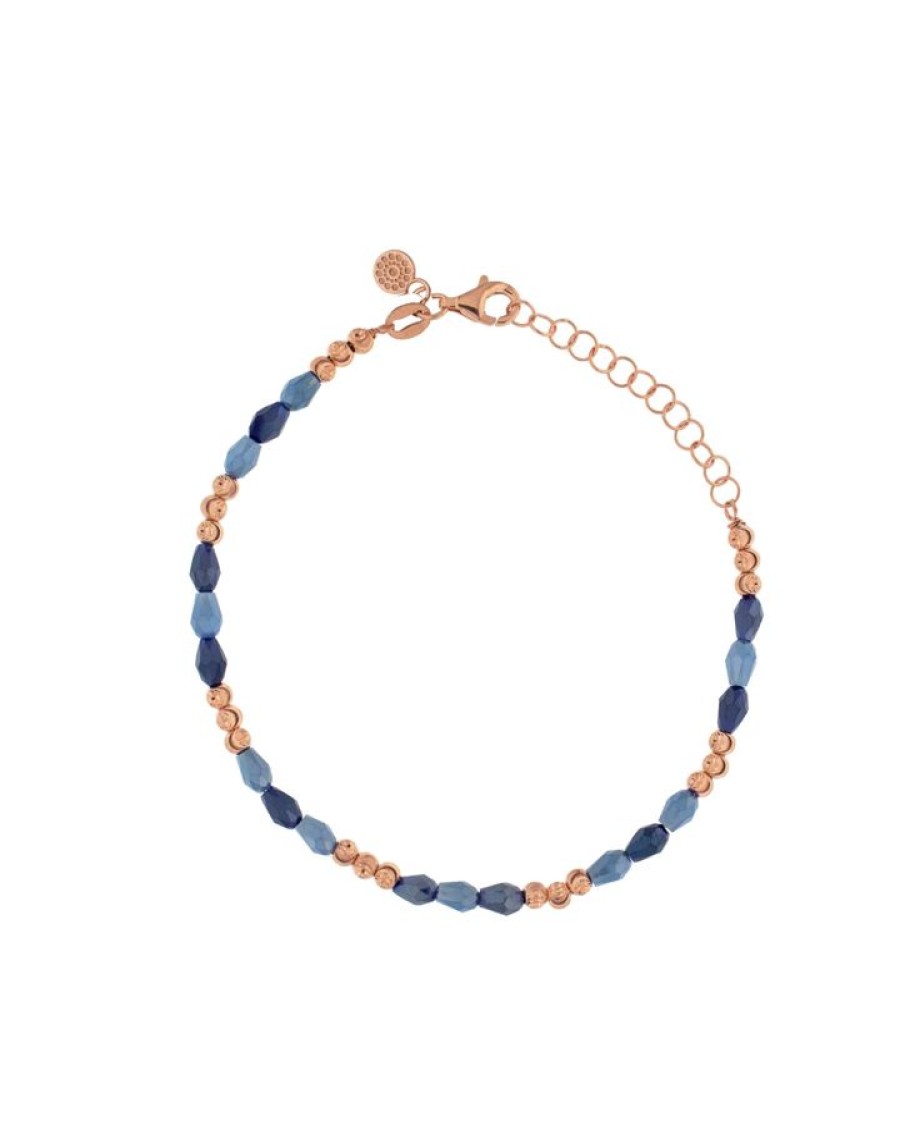 Clearance Alisei Gioielli Bracciale Cristalli Blu